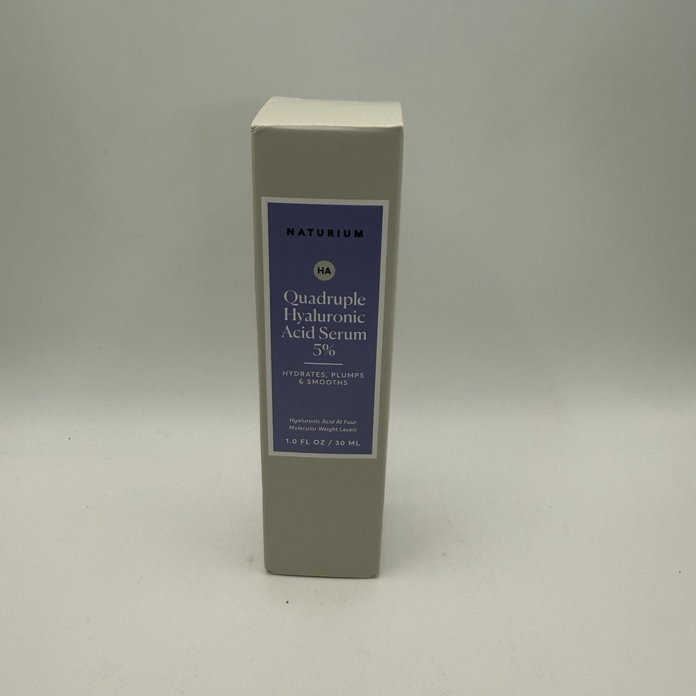 Naturium Quadruple Hyaluronic Acid Serum 5% 1 oz 30mL NEW in Box
